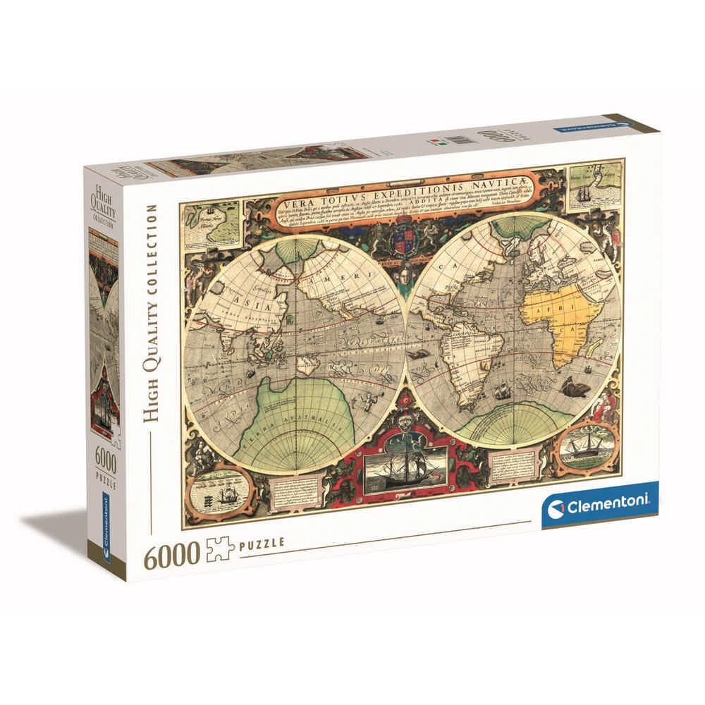 CLEMENTONI Puzzle 6000 dijelova Antička pomorska karta