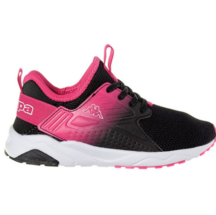 KAPPA patike za djevojčice Logo Sanpuerto EL crne i roze