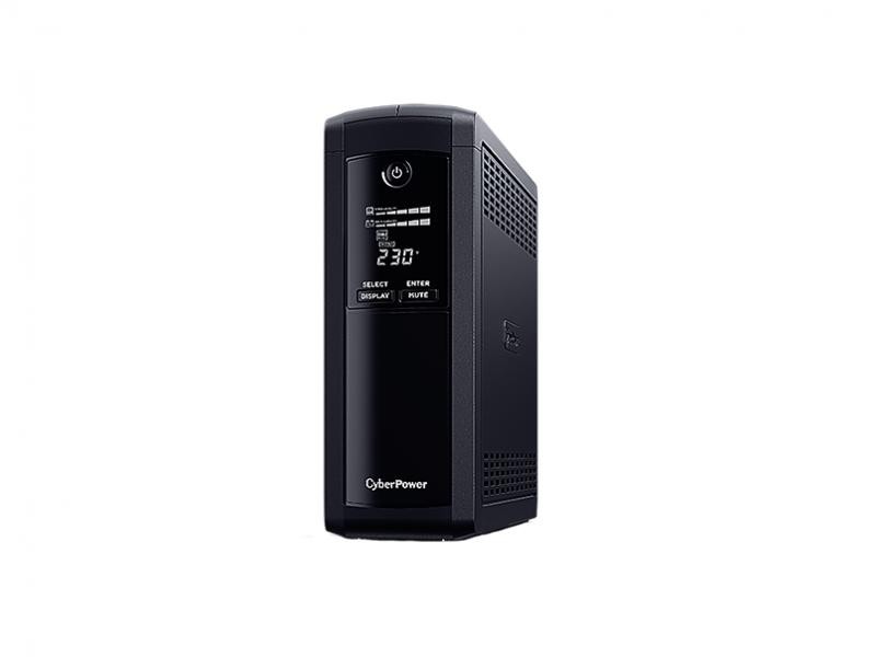 CYBER POWER Neprekidni izvor napajanja (UPS) 1200VA/720W VP1200EILCD Crni