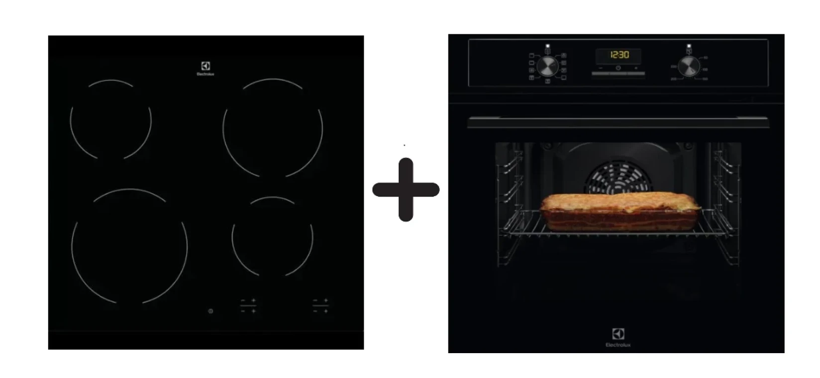 Electrolux Ugradbeni set EOF3H50BK + EHF6240IOK
