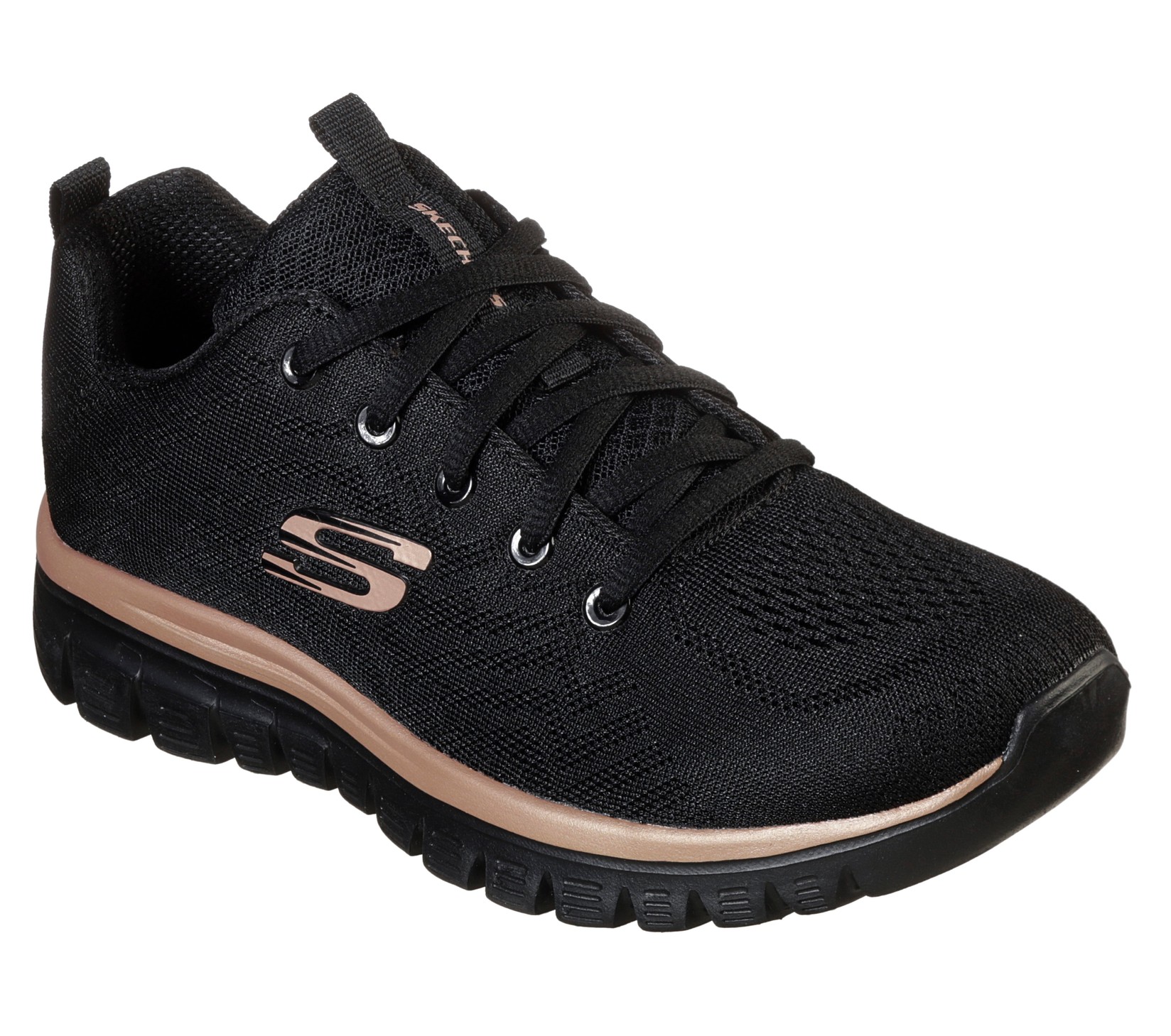 Skechers Ženske patike Graceful 12615-Bkrg crne