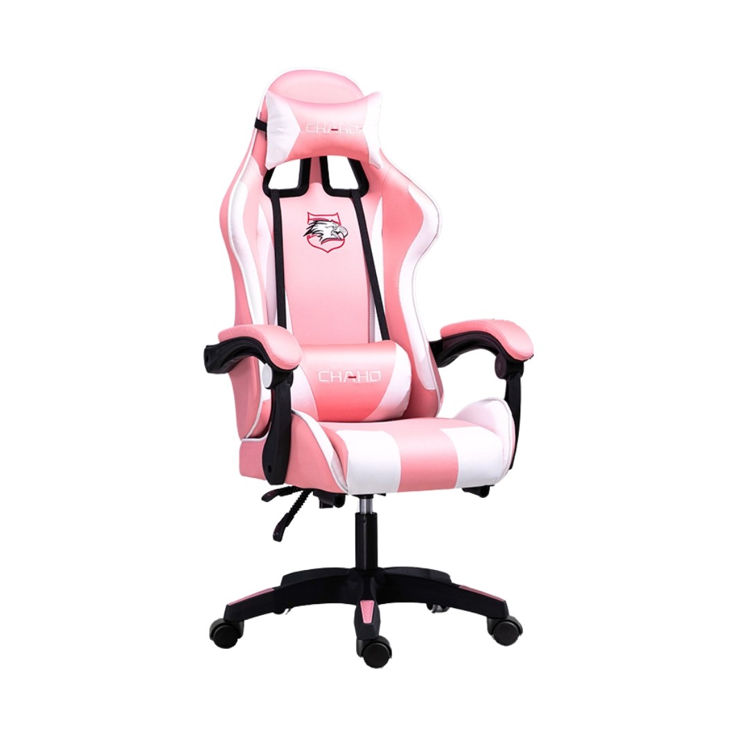 GIGA Masažna Chaho gaming gejmerska stolica roza