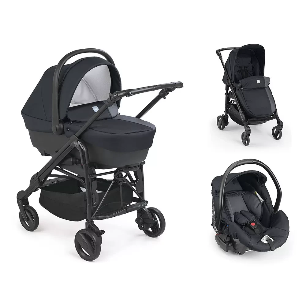 Cam Kolica sa modularnim sistemom COMBY TRIS784015 T903, Crna