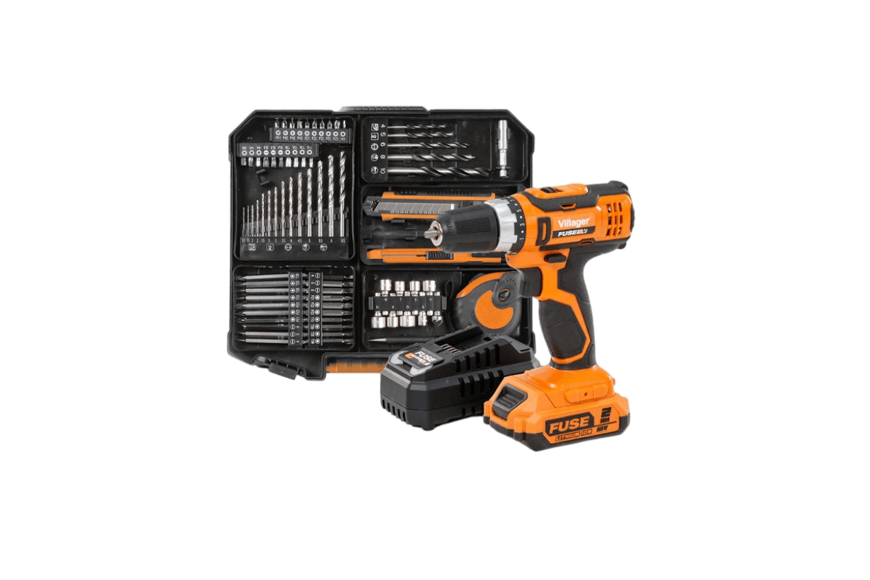 Villager Fuse set u koferu VLN 3220 + Gratis inox polica 500mm x 500mm