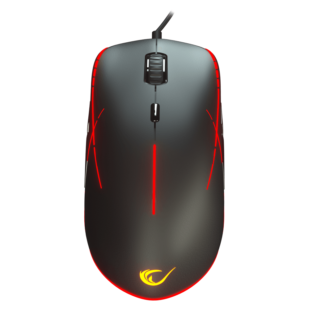 Rampage SMX-R115 GEAR-X Miš, 6400 DPI, Crni