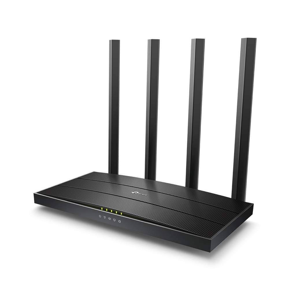 TP-LINK bežični ruter ARCHER C6 Wi-Fi AC1200 867Mbps 300Mbps 1xGWAN 4xGLAN 4 antene crna