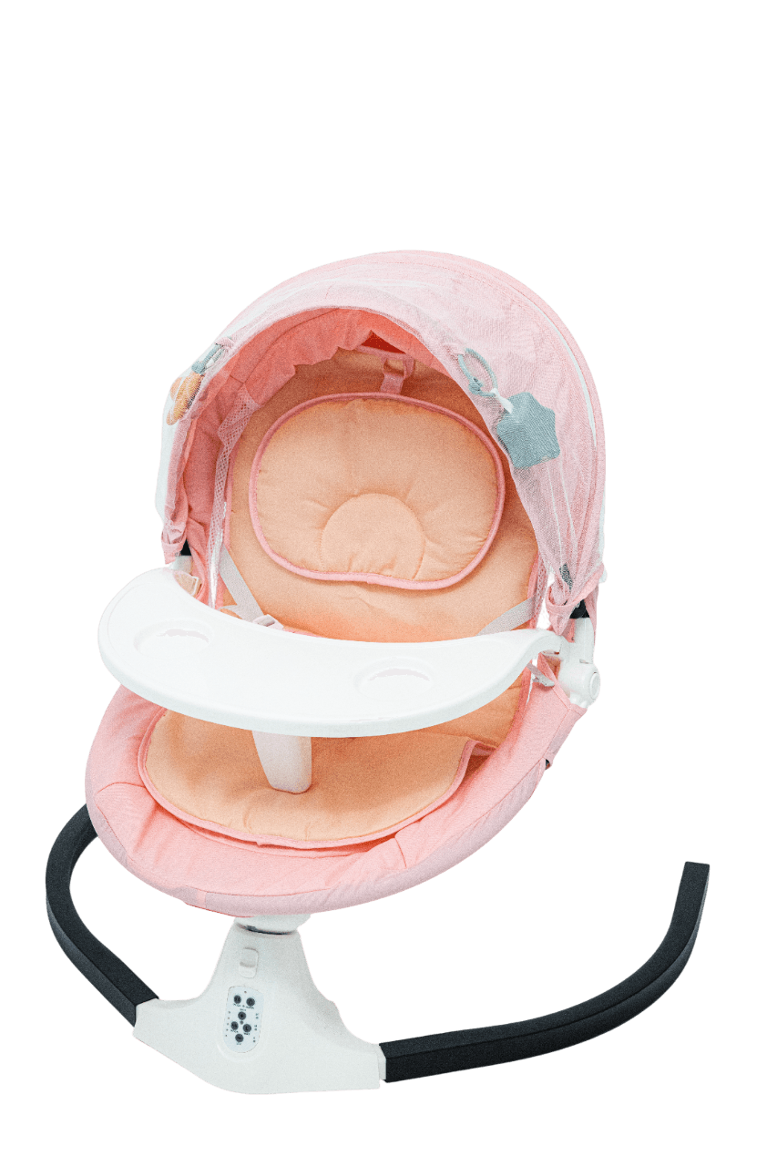 Električna ljuljaška za bebe / roza