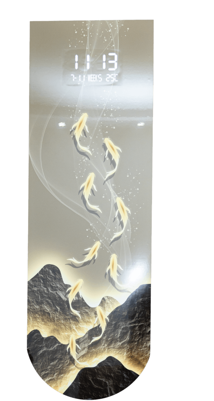 Orion led digitalni zidni sat