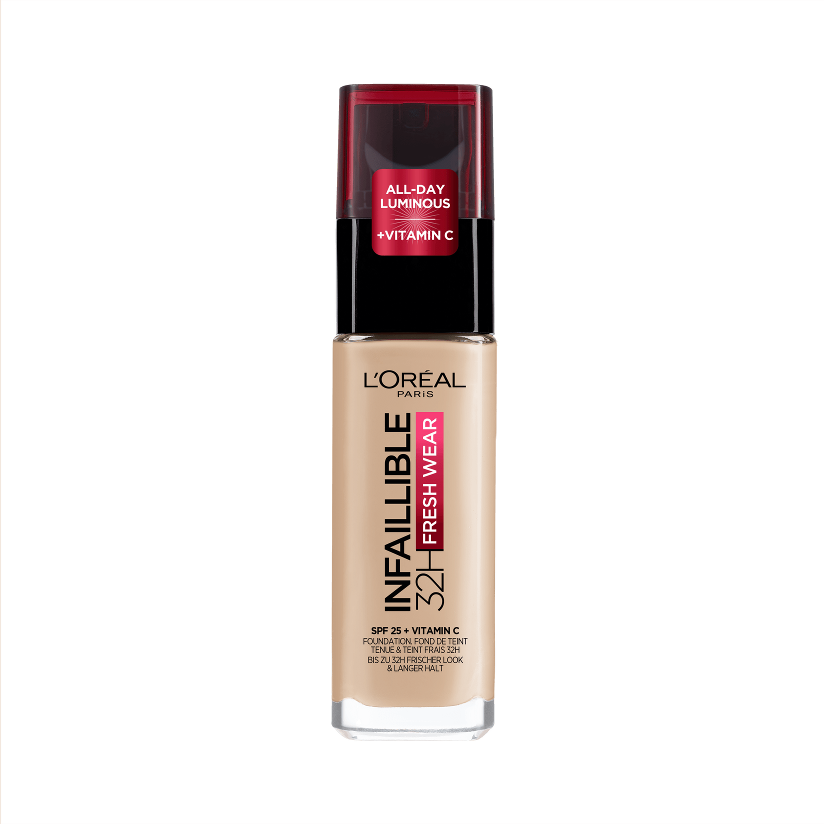 L'OREAL tečni puder s pumpicom Ineutralfaillible Founeutraldationeutral 130 Beige Peau/Tr 30 ml 0.1 g True Beige