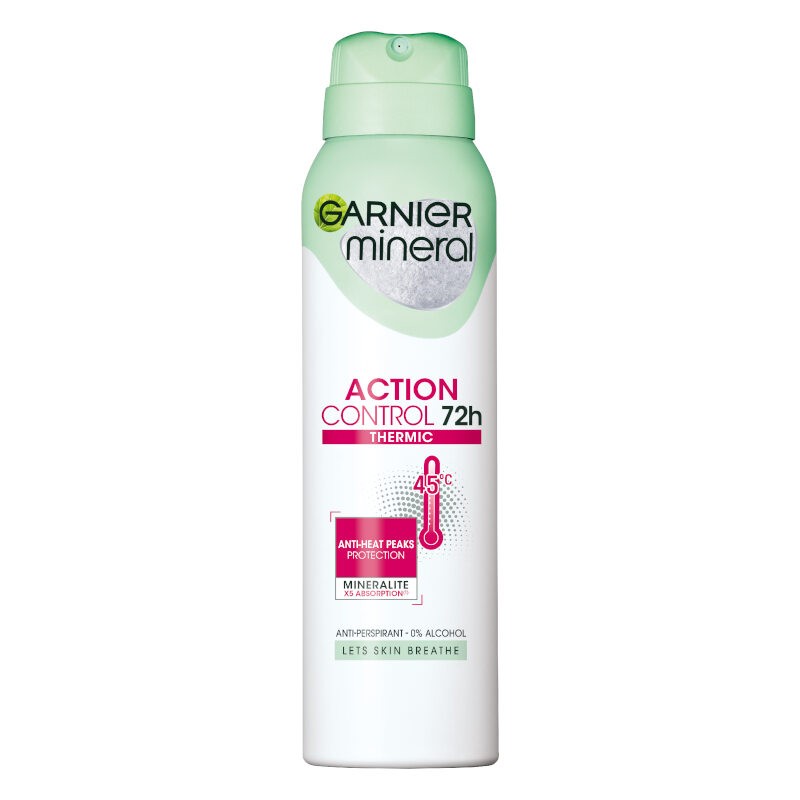 Garnier Mineral Deo sprej dezodorans za žene Action Control Thermic 72h 150 ml
