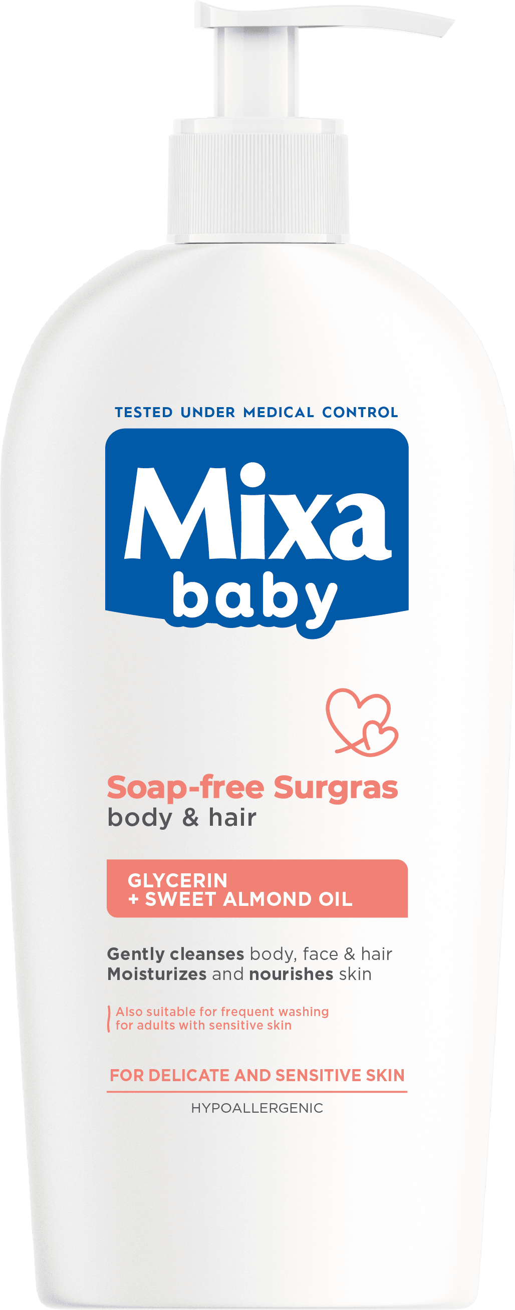 Mixa BABY 2u1 kupka za bebe, 400ml