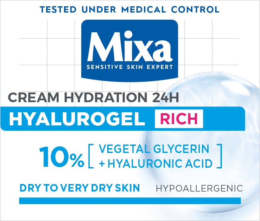 Mixa Ženska noćna krema Hyalurogel 50 ml