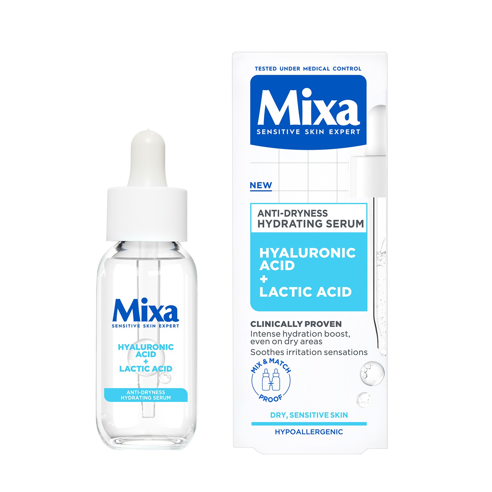 Mixa hidratantni serum protiv suhoće 30 ml