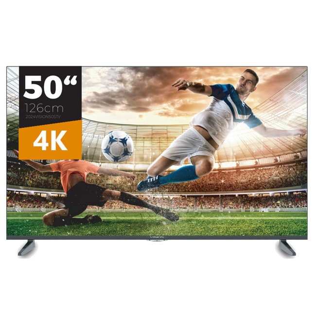 Vision TV LED 50" Ultra HD / Smart TV / Dolby Audio – 2024VISION50STV