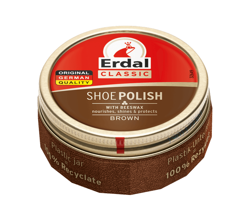 Erdal krema za njegu i poliranje cipela, 55 ml, smeđa