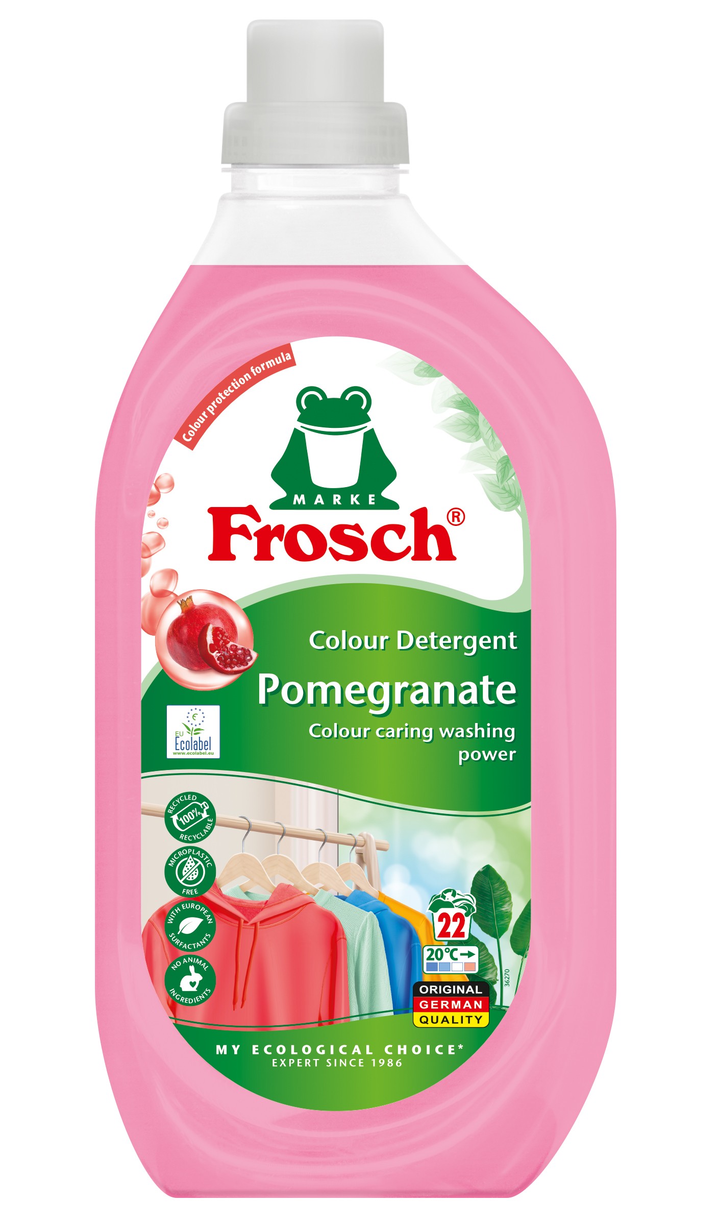 FROSCH Tečni deterdžent za veš nar 1,5l