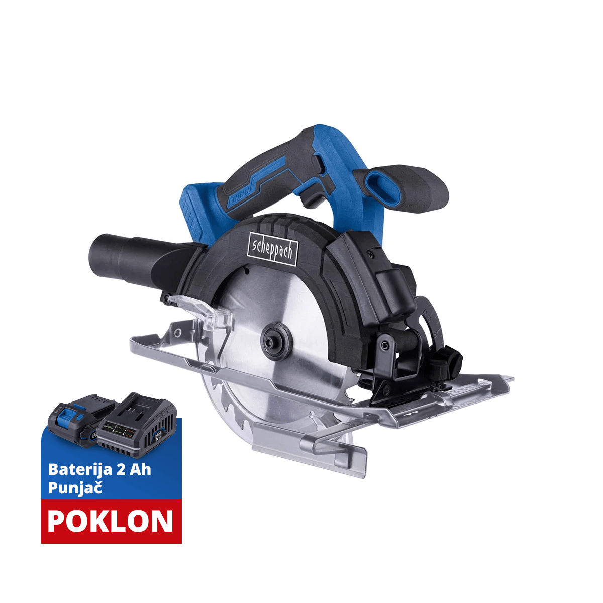 Scheppach Aku Ručni Cirkular Kružna Pila Ixes C-Hcs165-x - Solo