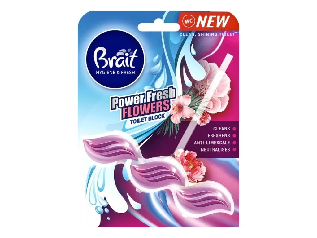 Brait kamen za WC školjku Flowers 39g