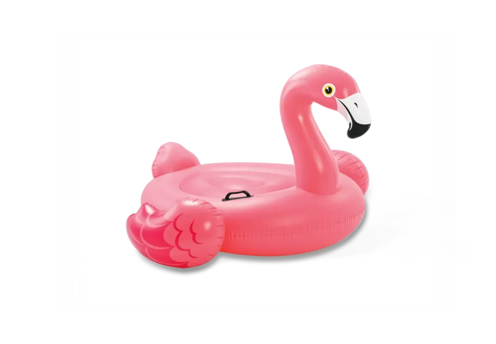 INTEX Dušek za vodu Flamingo, roze