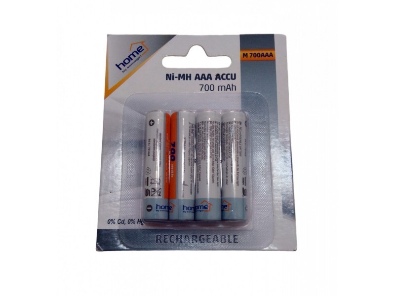 Home Punjiva baterija AAA 700mAh 4 komada