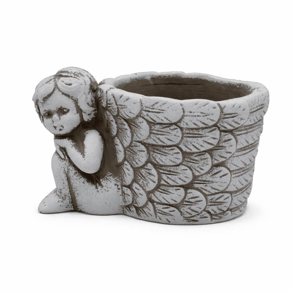 Saksija / figura anđeo 15 x 11 x 10 cm