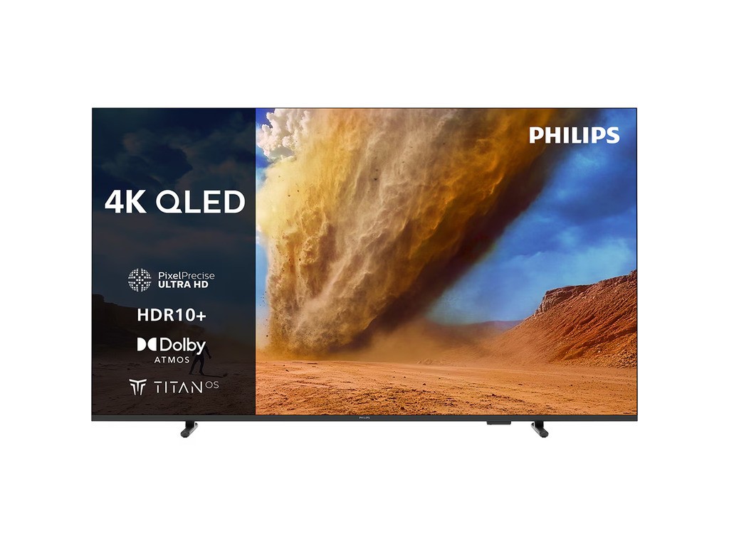 Philips TV  75''PUS7810, 4K QledTitan OS, HDR 10+, Pixel Precise Ultra HD