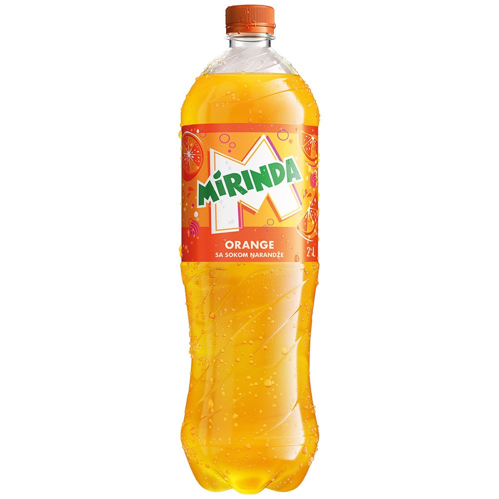 Mirinda gazirani sok od narandže, PET, 2L