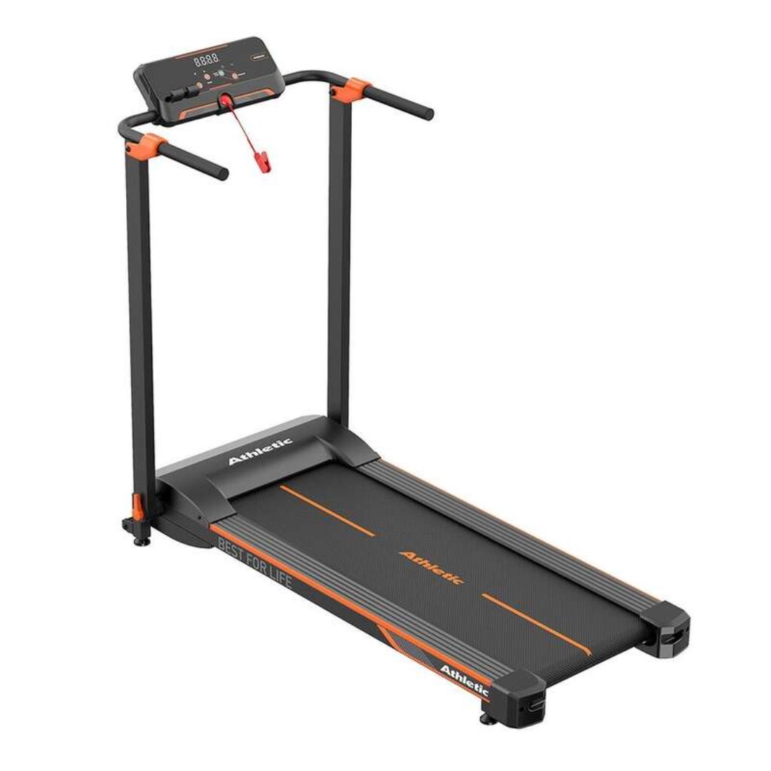 Xplorer Sklopiva traka za trčanje Athletic Fitfold, 98.5x35cm, 100kg, Crna