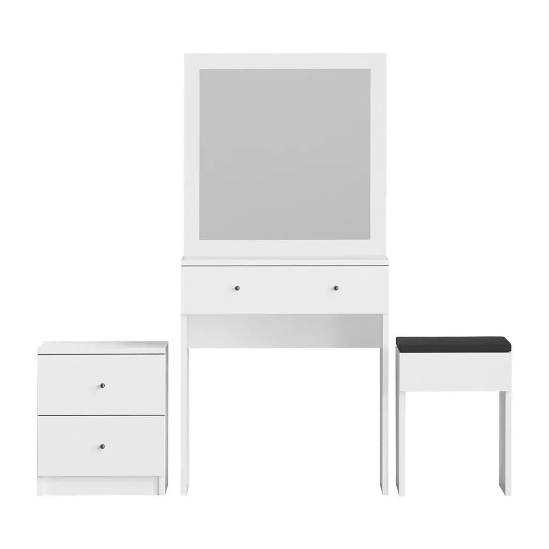 Hanah Home set namještaja za šminkanje Nice, bijela