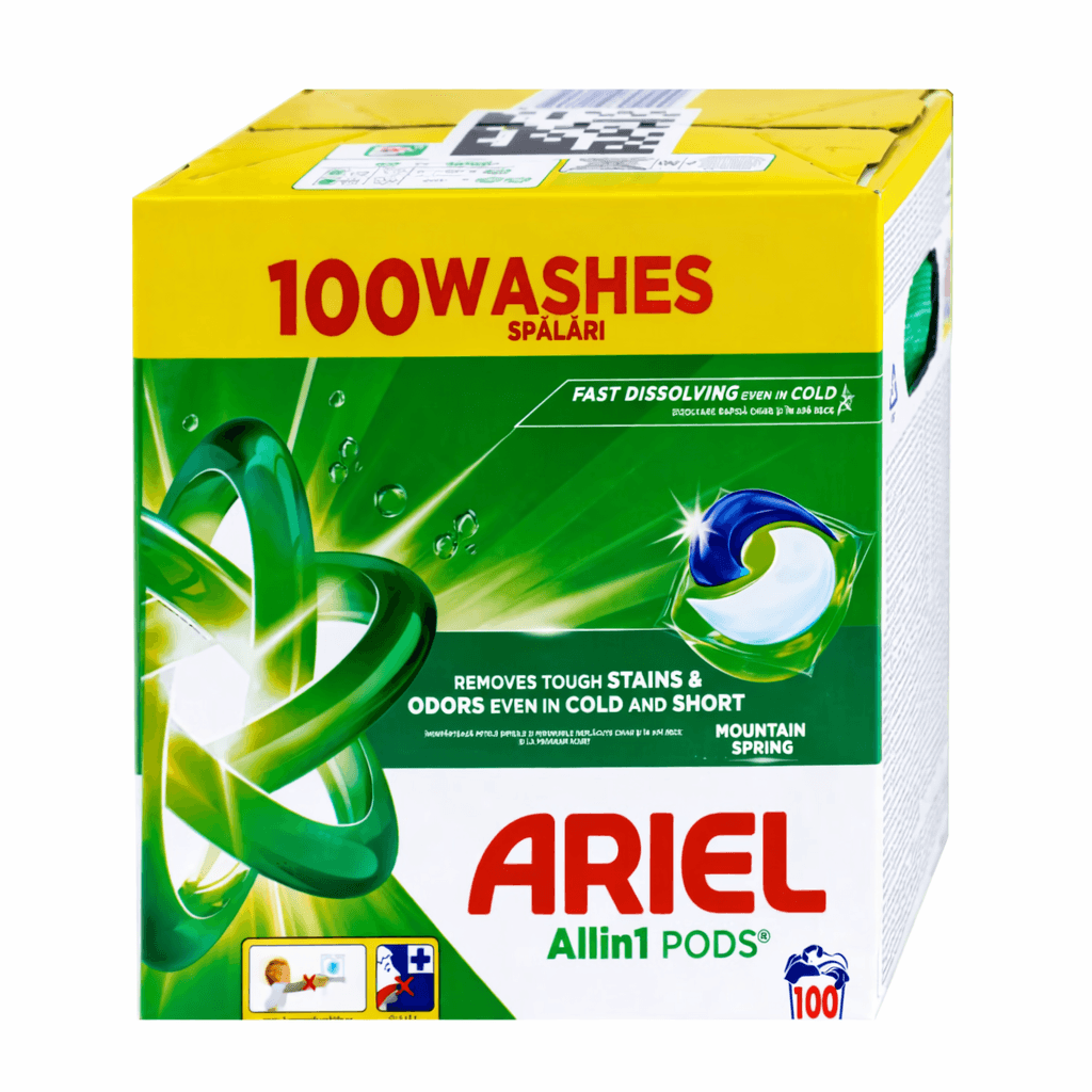 Ariel kapsule za pranje odjeće Mountain Spring 100 komada