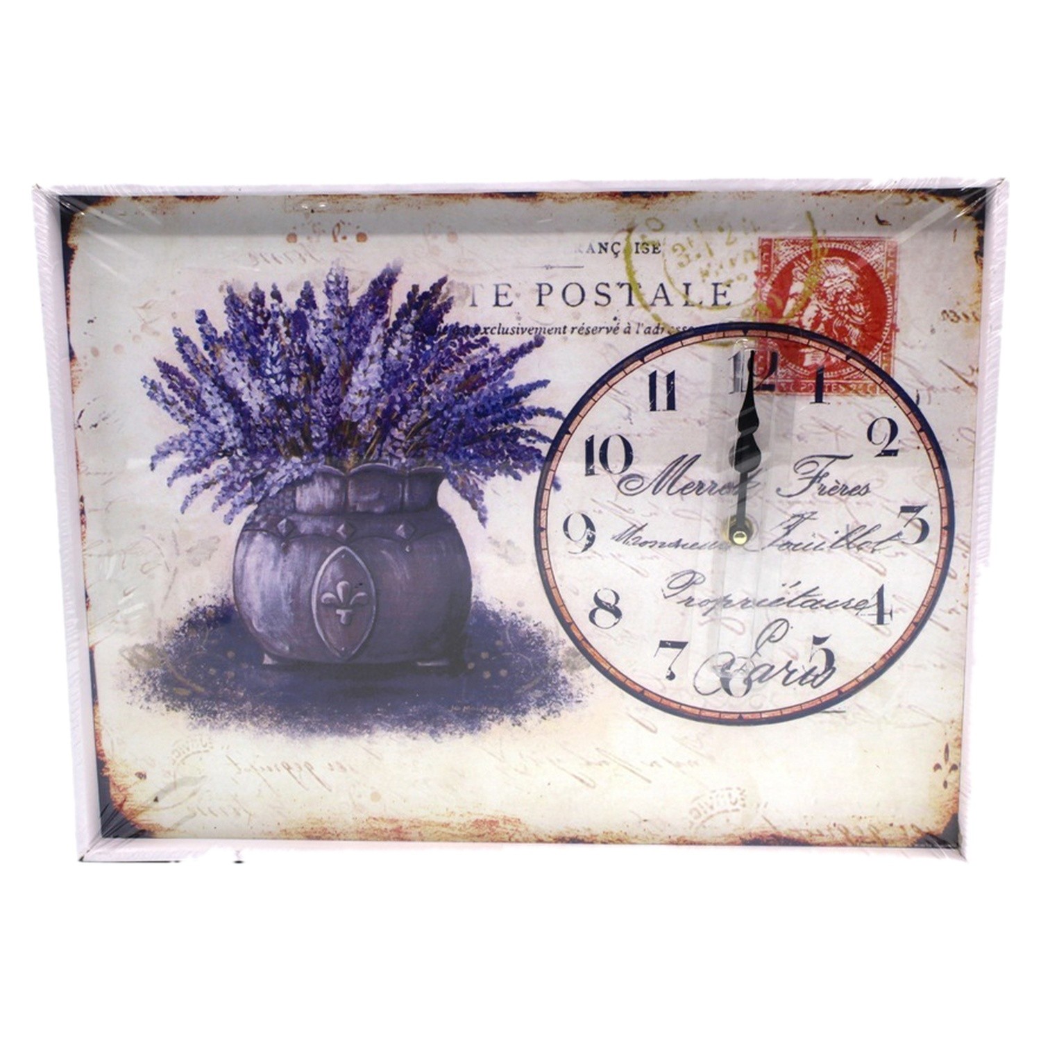 Zidni sat sa slikom 40 x 30 cm