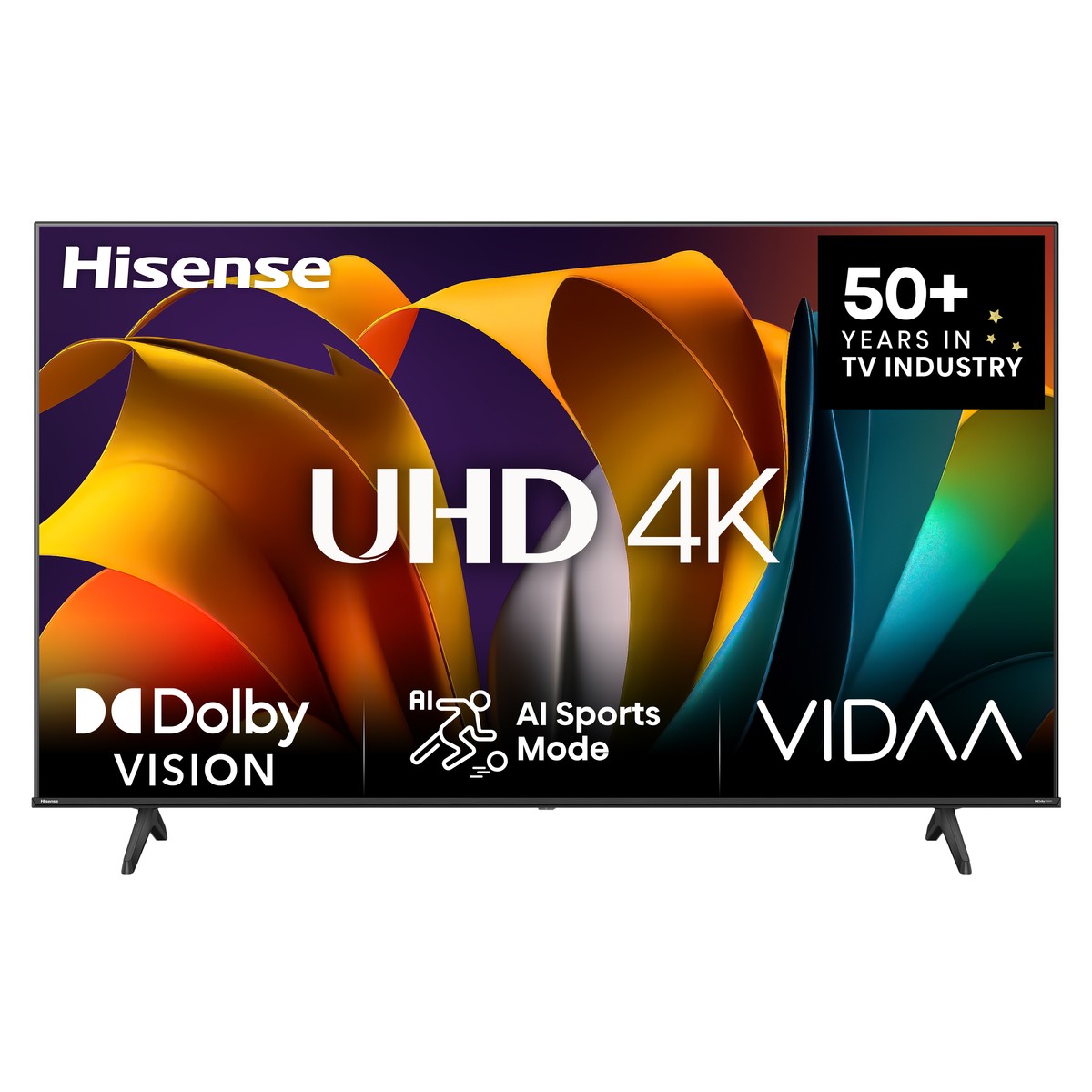 HISENSE Smart TV 65A6N, 65'', 3840x2160, crni