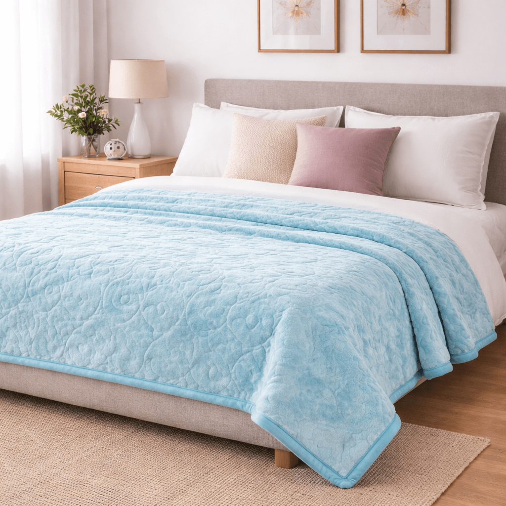 EMPERO HOME Plišana deka, plava