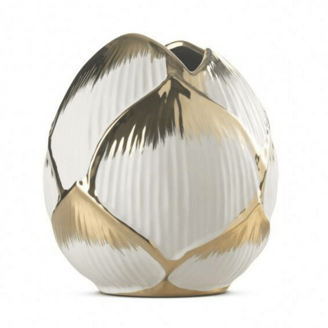 METALLON HOME Dekorativna vazna Bianca Lux