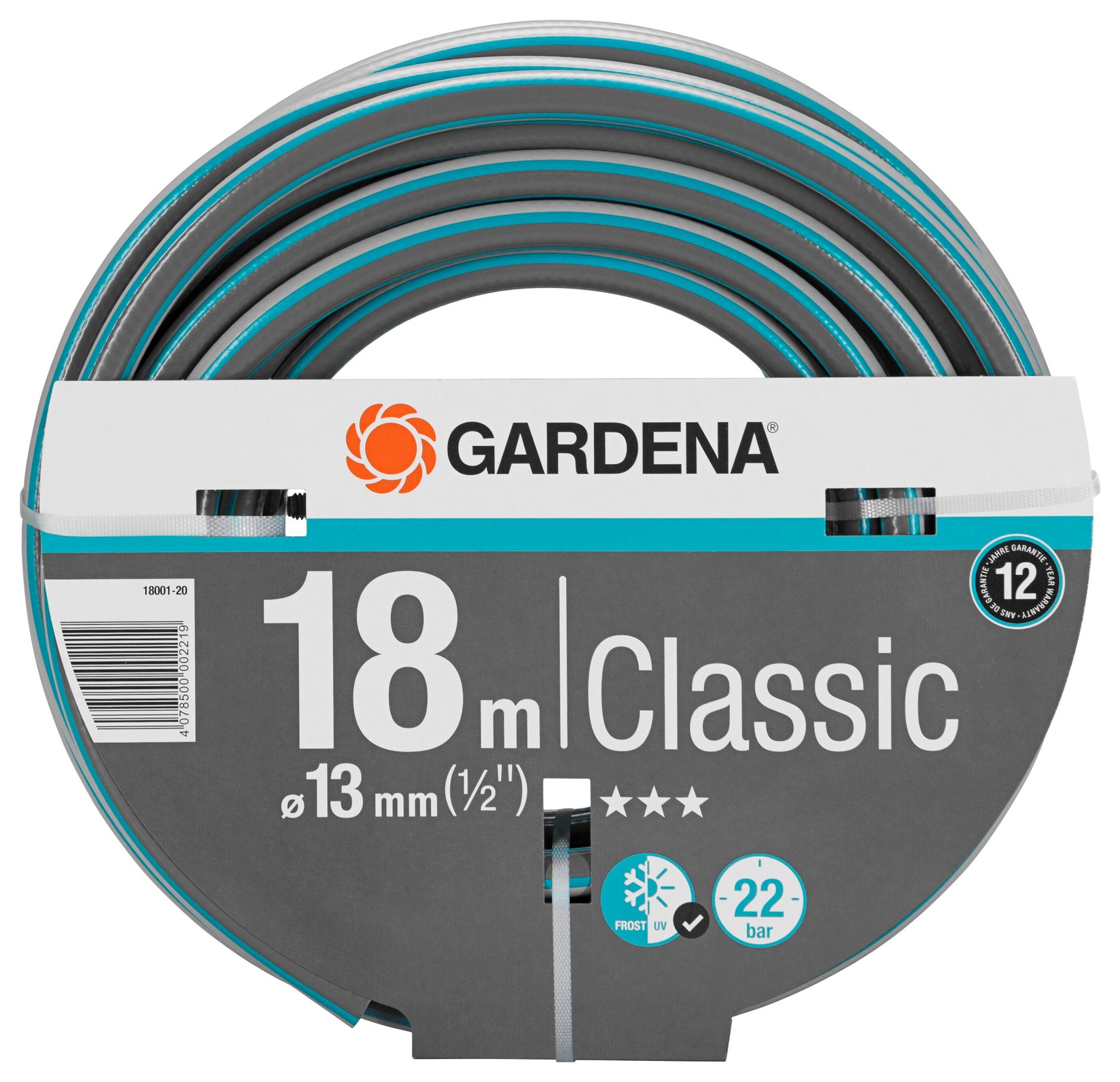 GARDENA Baštensko crevo Classic 1/2" 18m