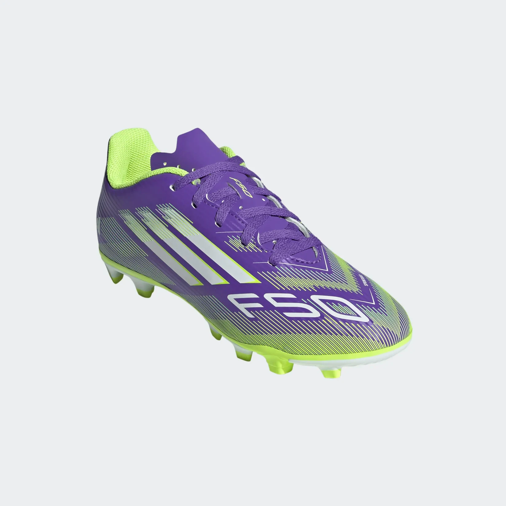 Adidas kopačke za dječake F50 Club Fg/Mg J, JI0030, ljubičaste