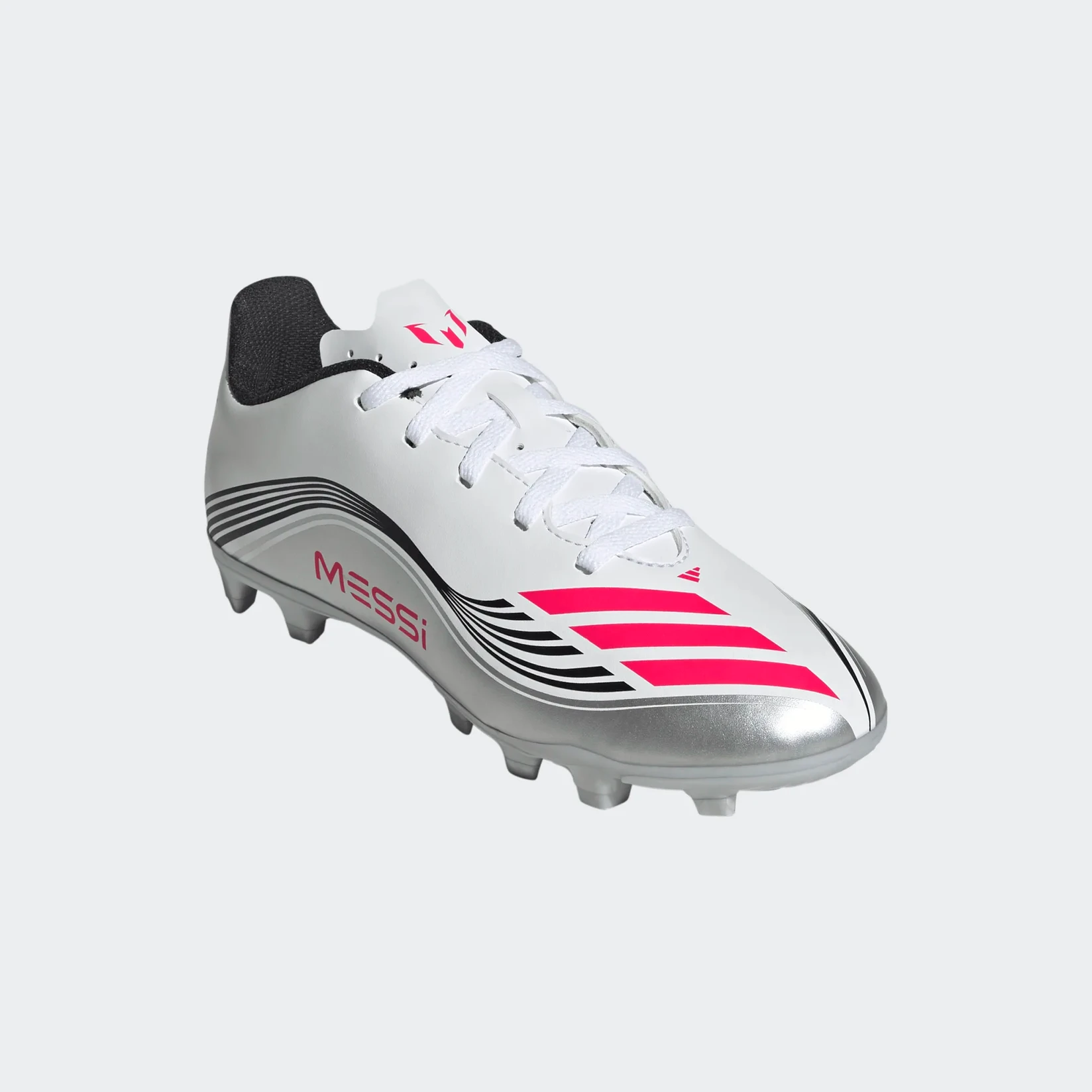 Adidas kopačke za dječake F50 Messi Club Fg/Mg J, JP7457, bijele