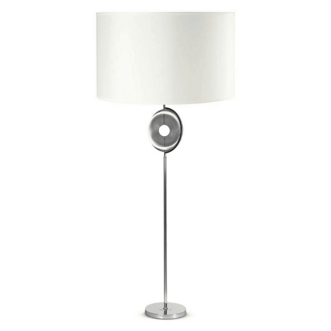 METALLON HOME Podna lampa Luna Silver