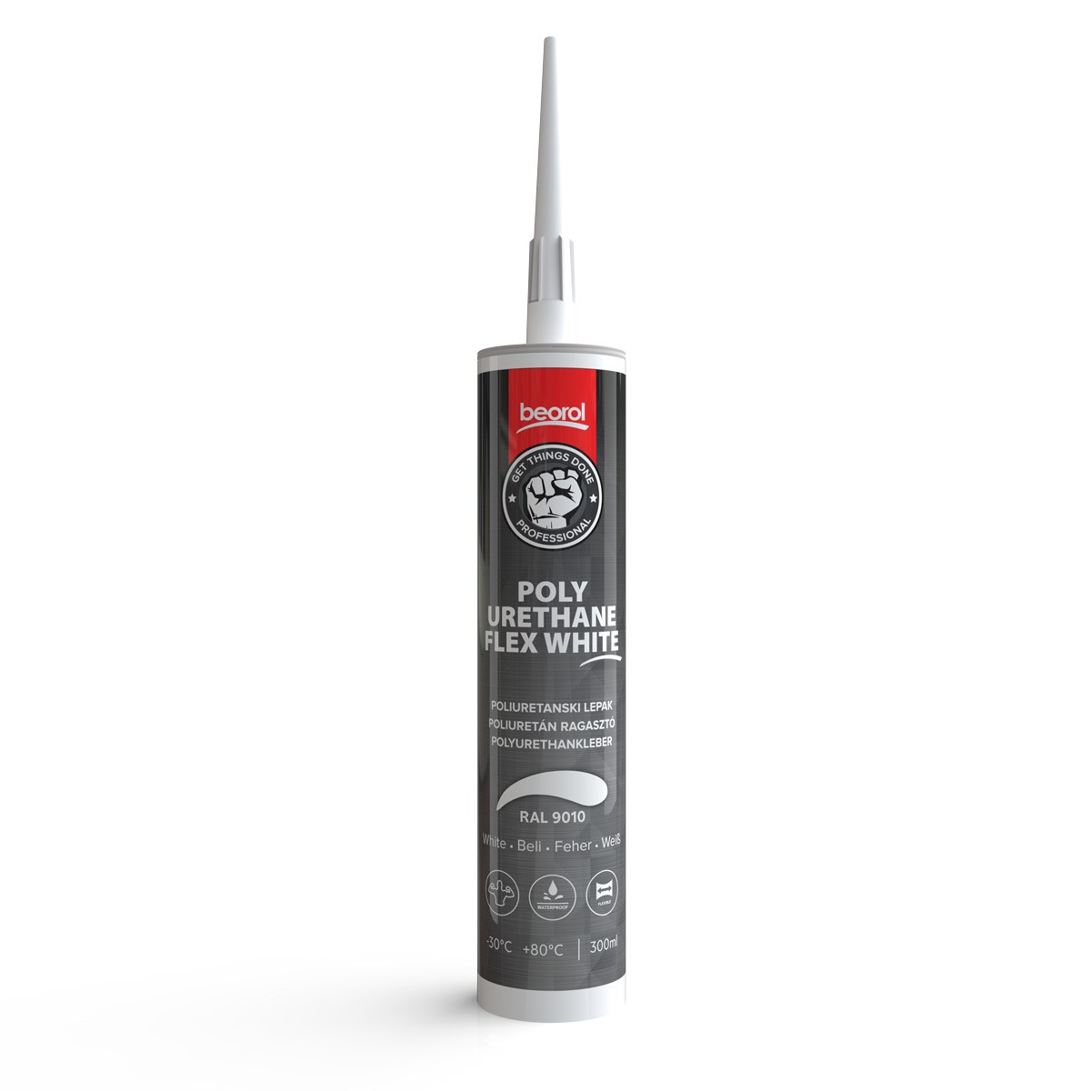 BEOROL Poliuretansko ljepilo 300ml bijelo