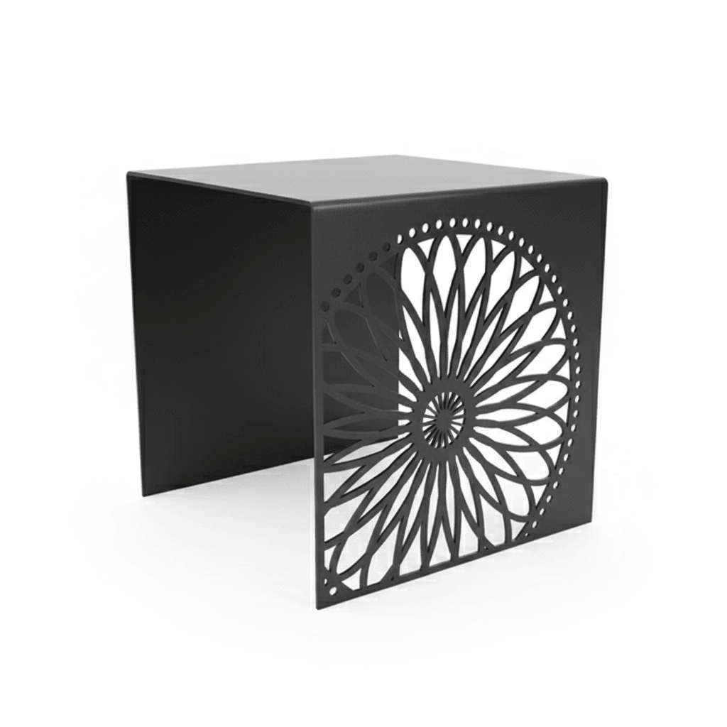 METALLON HOME Stol Mandala 40x40 cm