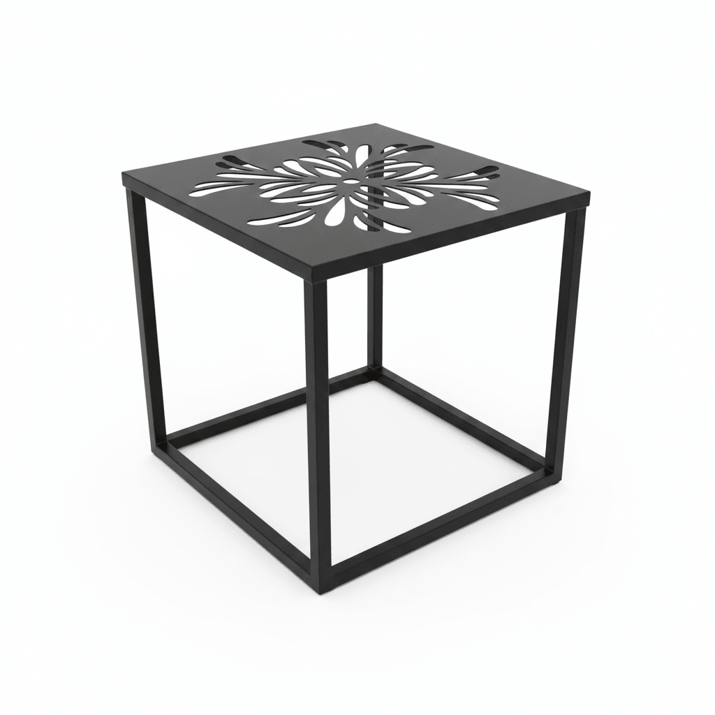 METALLON HOME Stol Aura 40x40 cm