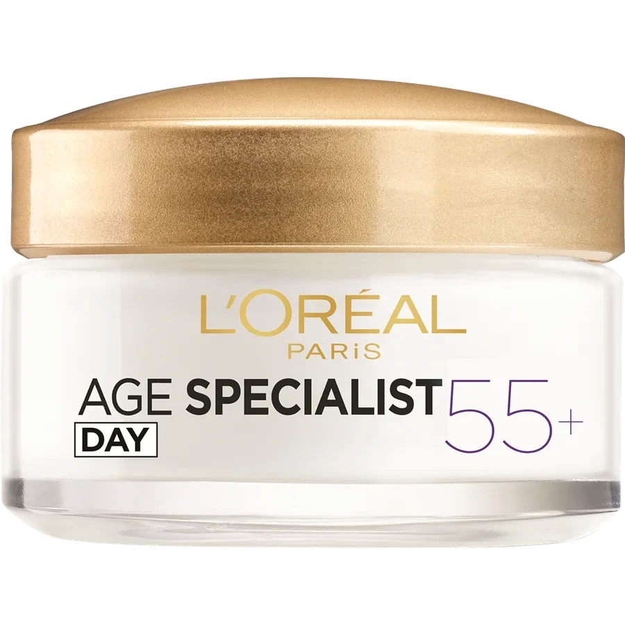 L'OREAL dnevna krema za žene za obnavljanje kože Age Specialist protiv bora 55+ 50ml