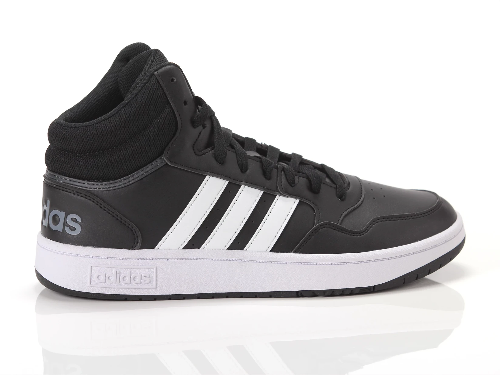 Adidas Ženske patike Hoops 3.0 Mid Classic Vintage, Crne