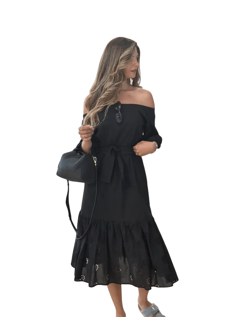 ALLURE Ženska haljina Amela, Crna