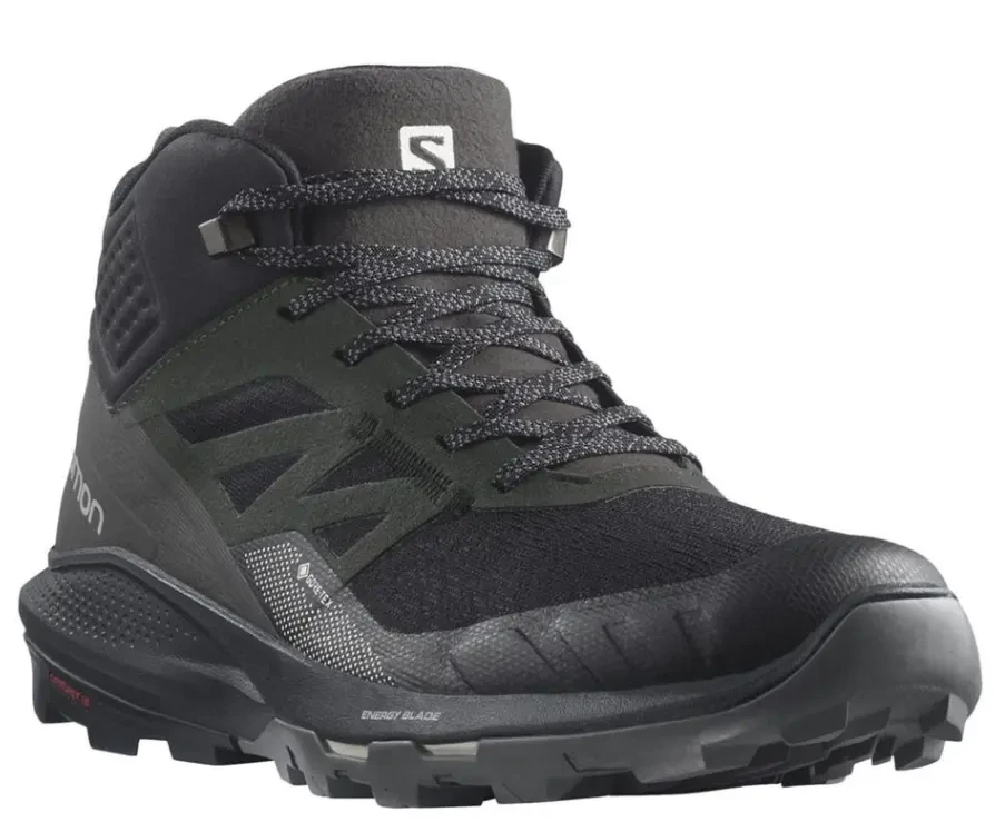 Salomon Muške cipele za planinarenje Outpulse GTX, Srednje, Crne