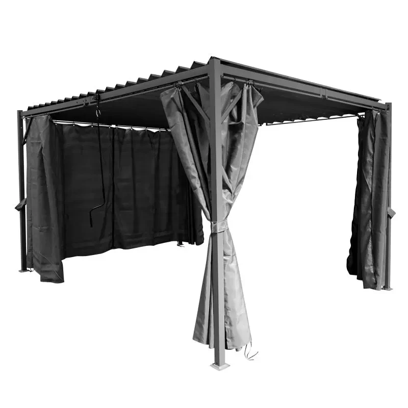 PERGOLA 295395 12m2 sa ručno podesivim krovom 395x295x220cm