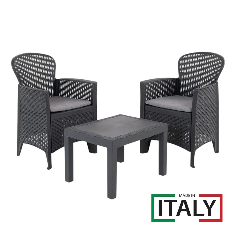 AKITA Baštenski set antracit