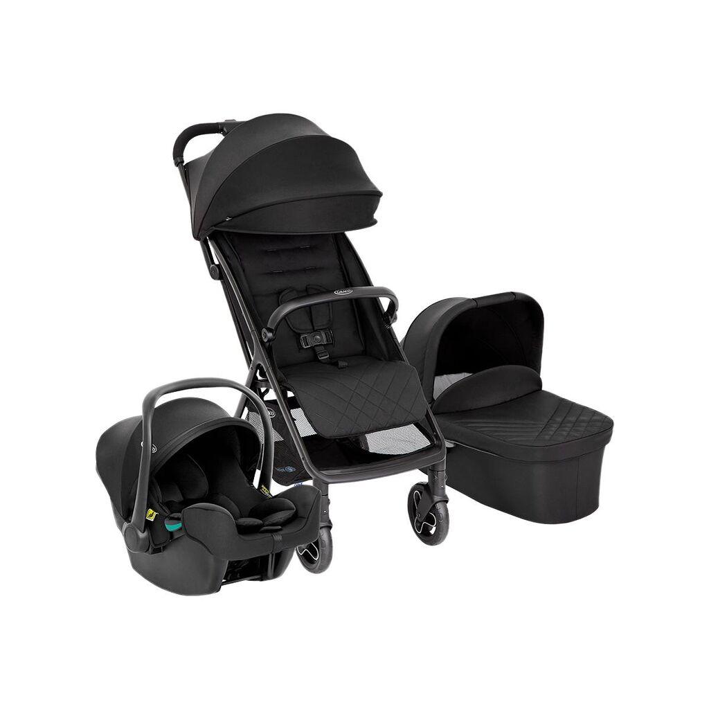 Graco Kolica za bebe 3u1, Myavo Trio, 49800, Crna