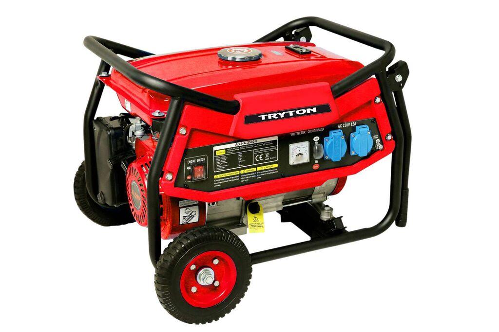 Tryton Generator TOG2000K, 2000W, 2x230V, 2KW, Crveni