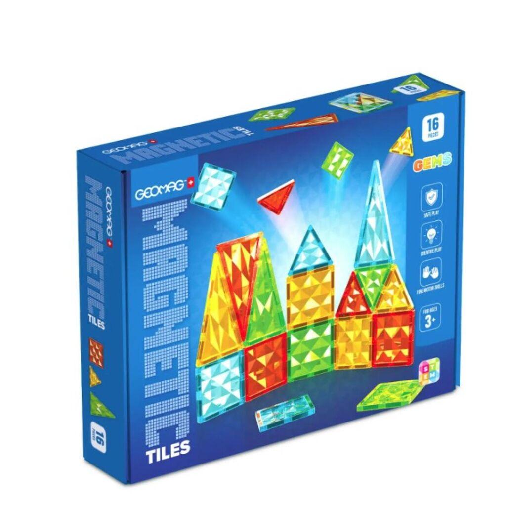 Geomag Magnetne pločice Gems 16